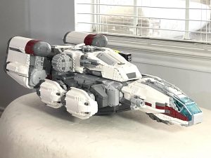 Starfield ships look surprisingly good in Lego