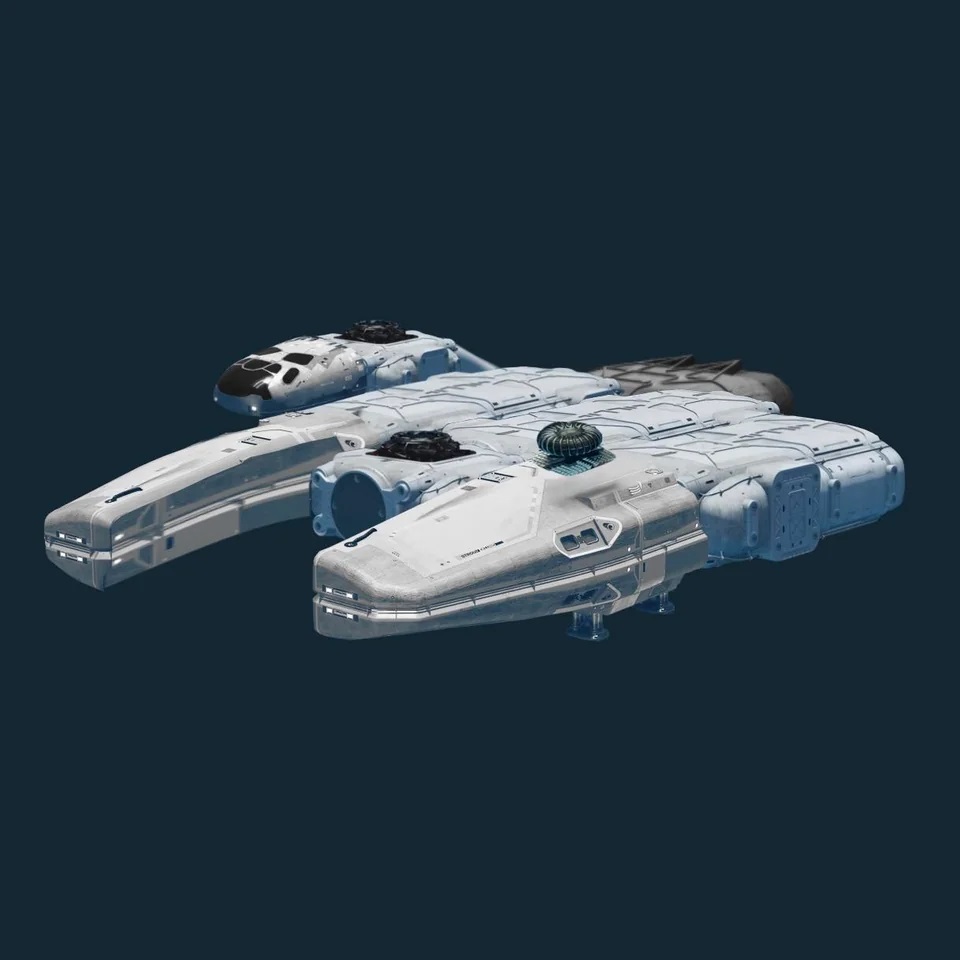 Screenshot of Redditor __ass' Millennium Falcon design.