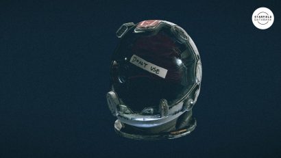 Broken Constellation Space Helmet