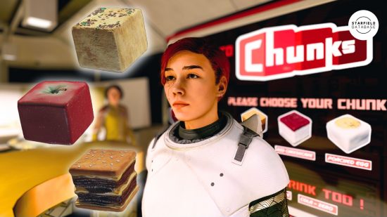 Starfield fans can’t get enough of Starfield food chunks