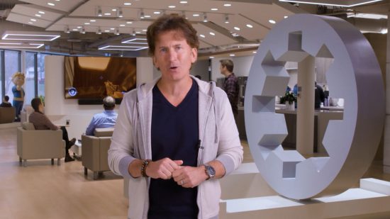 Todd Howard announcing the date of Starfield Direct, otherwise known as the next Starfield showcase