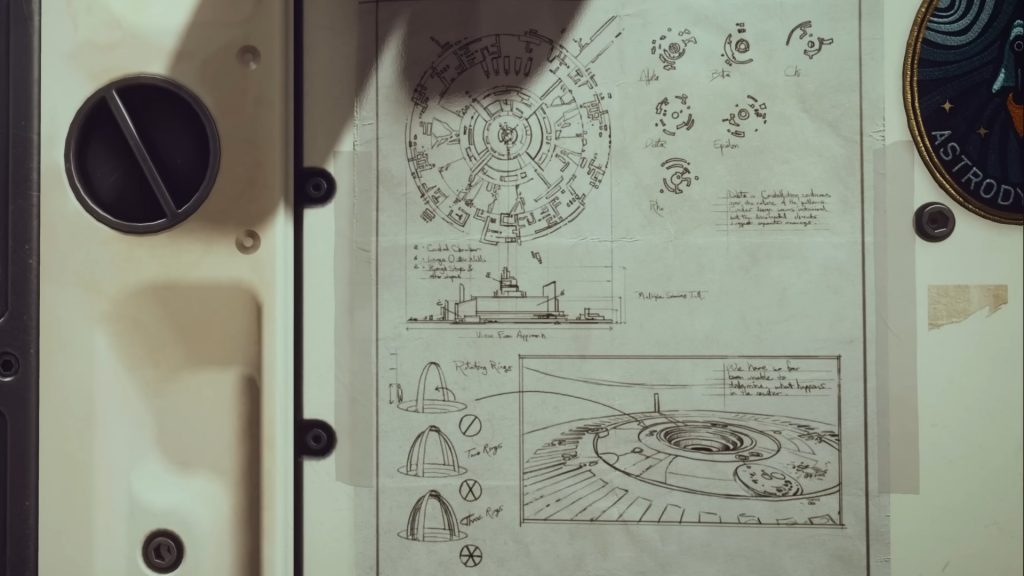 A document referring to the Starfield Artifacts was first spotted in the official teaser trailer.